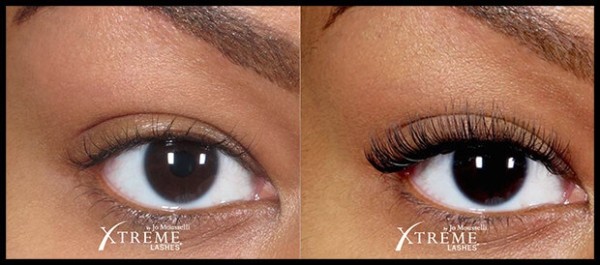 Orlando Eyelashes and Eyebrow Services Before & After - Gentle Touch